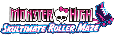 Monster High: Skultimate Roller Maze title screen for Nintendo DS